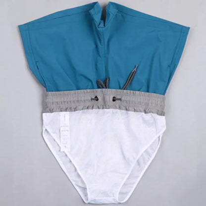 Solid Swim Shorts