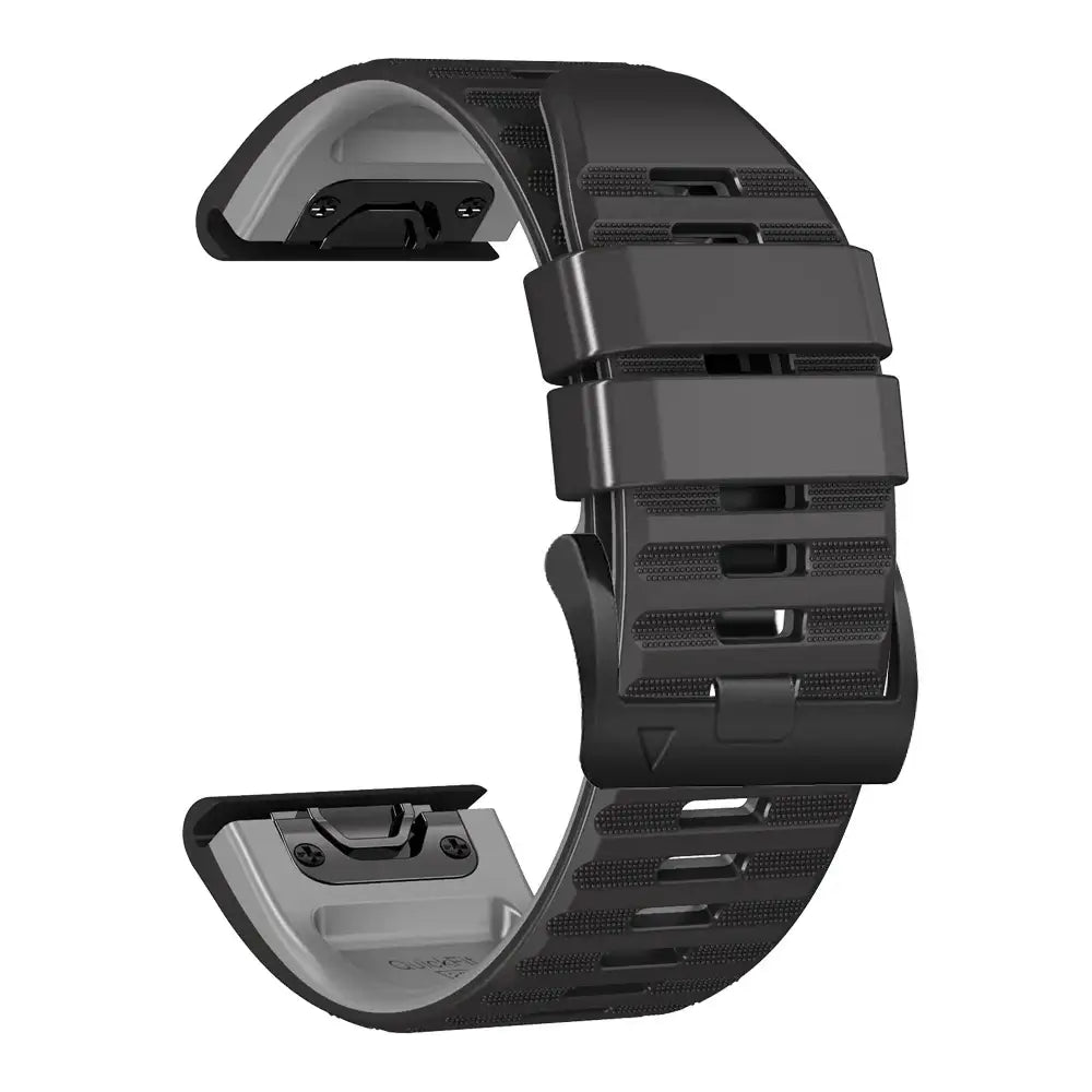 Garmin QuickFit 22/26mm Silicone Band in Camo, Two-Tone or Textured