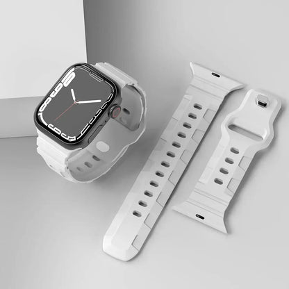 Apple Watch Silicone Strap - Soft Waterproof Flexible Band