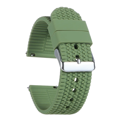 Samsung Galaxy Watch 7, 6, 5, 4 & FE Tread Pattern Silicone Band