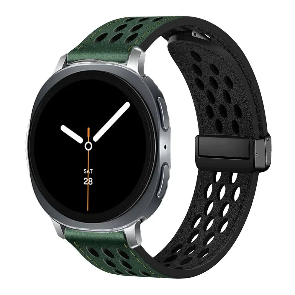 Samsung Galaxy Watch8, 9 & Ultra Perforated Silicone Magnetic Band