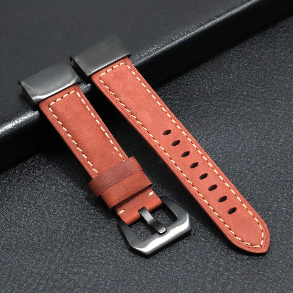 Garmin Genuine Leather Band - Stylish and Durable