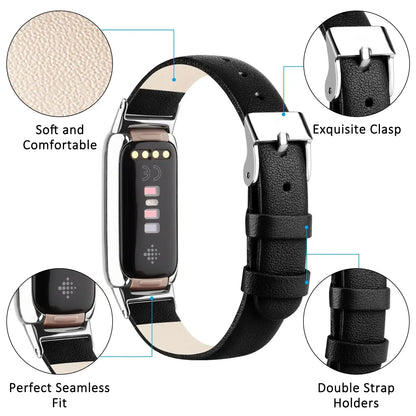 Fitbit Luxe Leather Band - Premium Comfort and Style