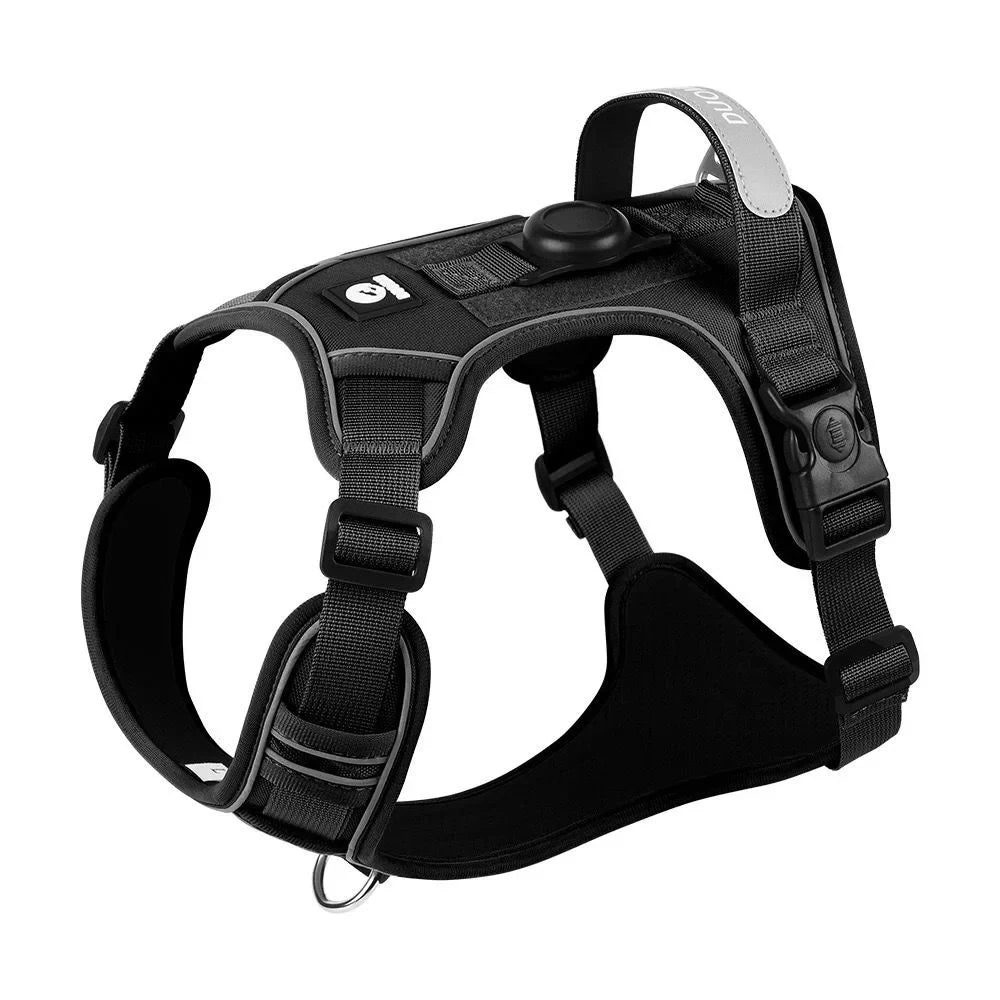 TrackSafe Reflective No-Pull Dog Harness & Leash Set