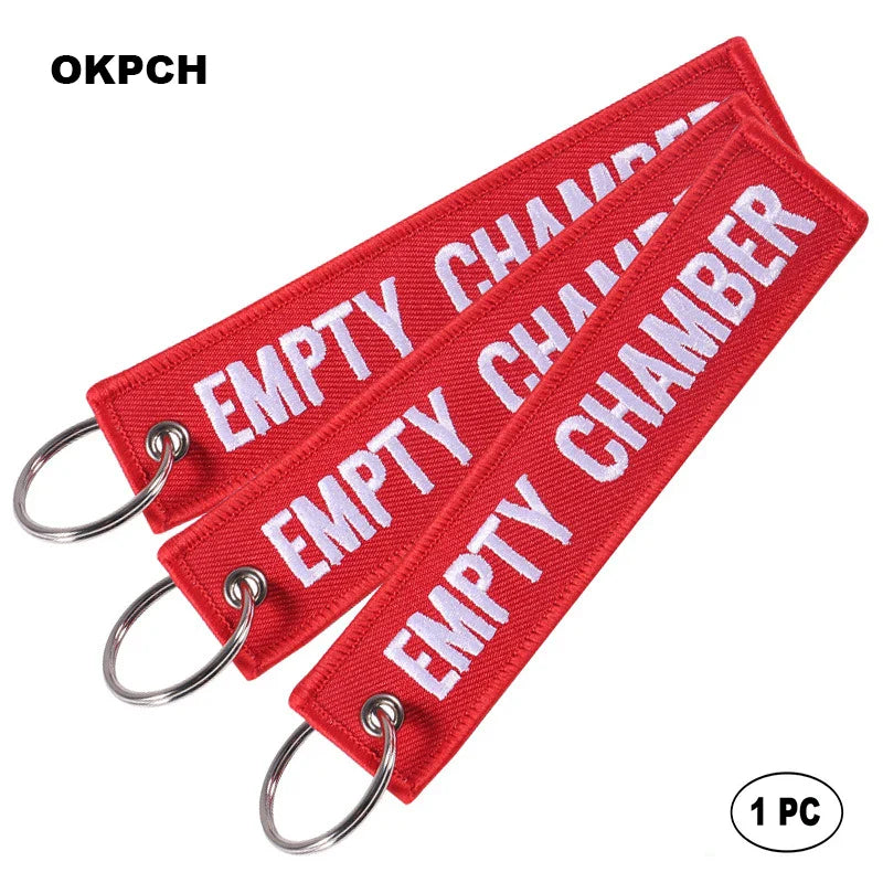 Empty Chamber - Motorcycle Keychain