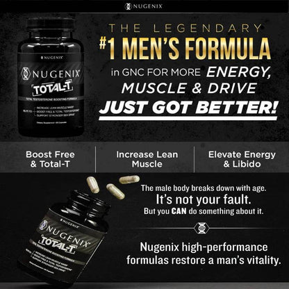 B Vitamins, Trace Mineral Supplement, Male Strength Enhancer, Supports Increased Muscle, Strength, Energy, 90 Capsules