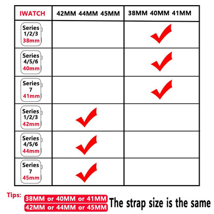 Silicone Apple Watch Band Series 11/10/9/8/7/6/5/4/ SE / Ultra 1/2/3