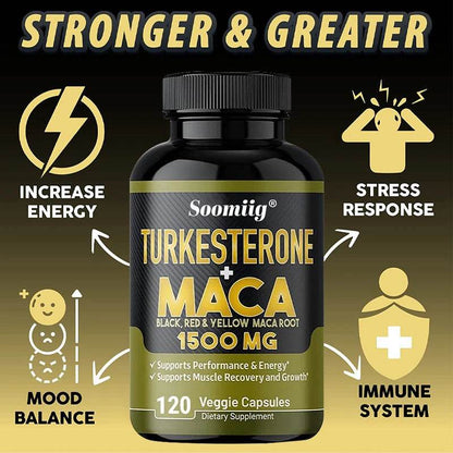 Endurance Supplement for Men - Supports Athletic Performance, Muscle Repair and Growth, Strength, Vitality and Overall Health