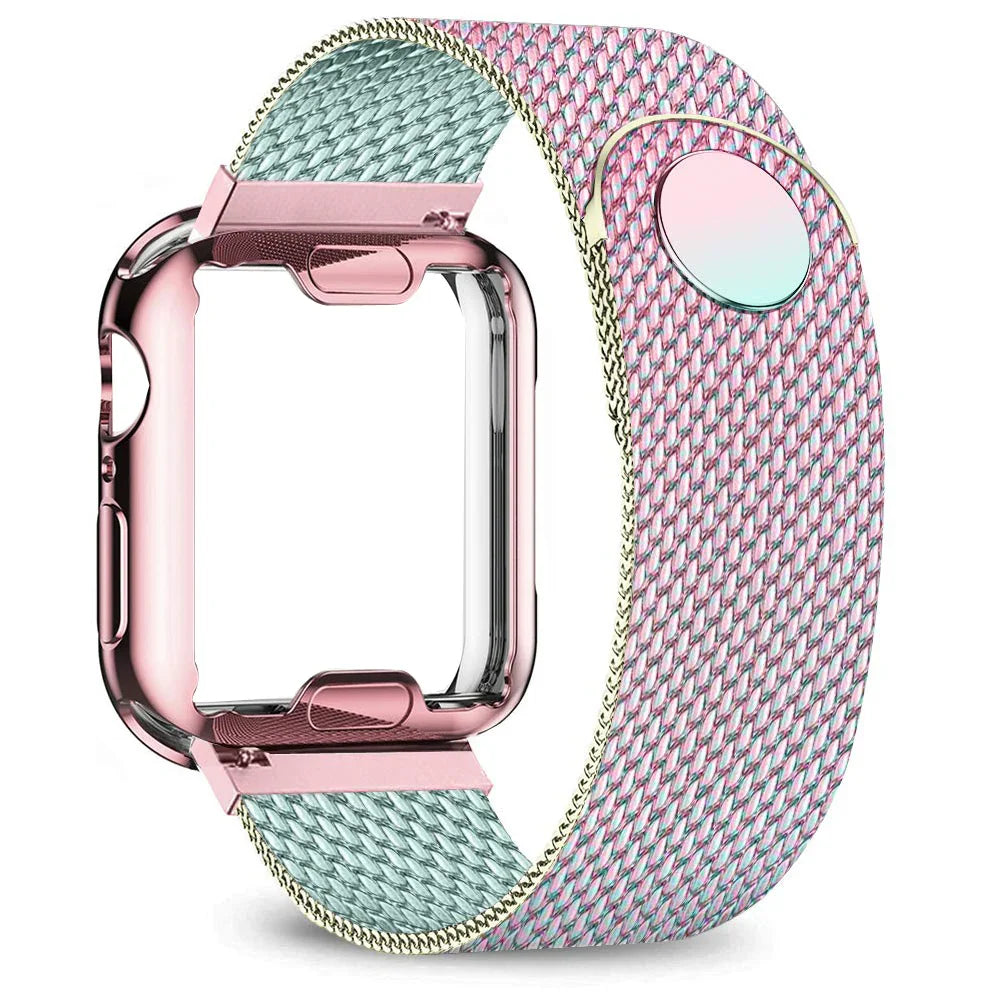 Apple Watch Stainless Steel Strap - Premium Milanese Band