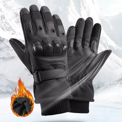 Winter Cold-proof Windproof Military Outdoor Sport Gloves (Black/Green/Brown)