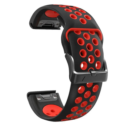 Garmin QuickFit 22/26mm Silicone Band, Perforated or Textured