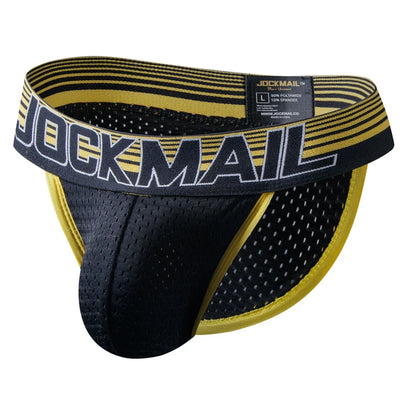 Yellow Men's JOCKMAIL JM354 - Rugby Brief
