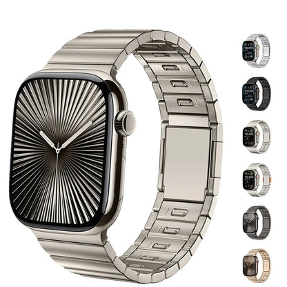 Apple Watch Stainless Steel Band - Magnetic Buckle Strap