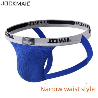 Jockmail Men’s Mesh Breathable Jockstrap Underwear – Sheer Mesh Style