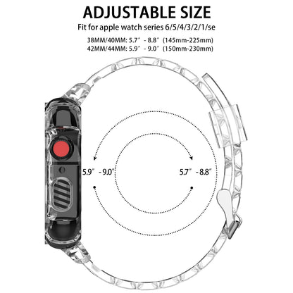 Silicone Strap +Case for Apple Watch Band/Strap
