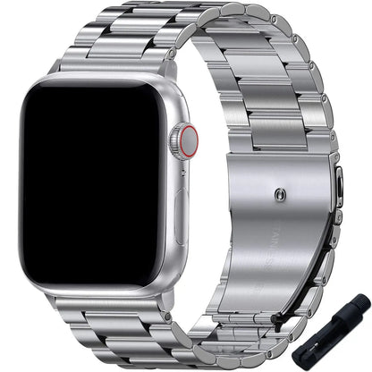 Apple Watch Stainless Steel Band - Sleek Durable Design
