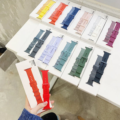 Apple Watch Silicone Strap - Soft Comfortable Rubber Band