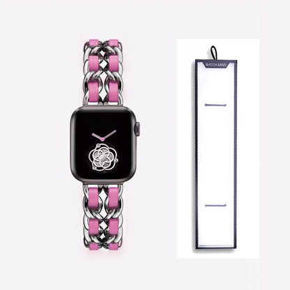 Apple Watch Stainless Steel Strap - Luxury Chain Design