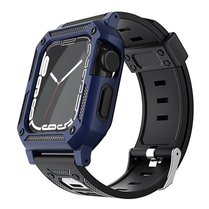 Silicone Strap For Apple Watch Band+Case