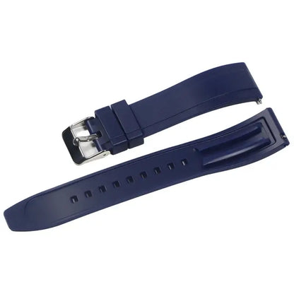 TicWatch Pro 5, Pro 3 & E3 Raised-Center Silicone Buckle Band