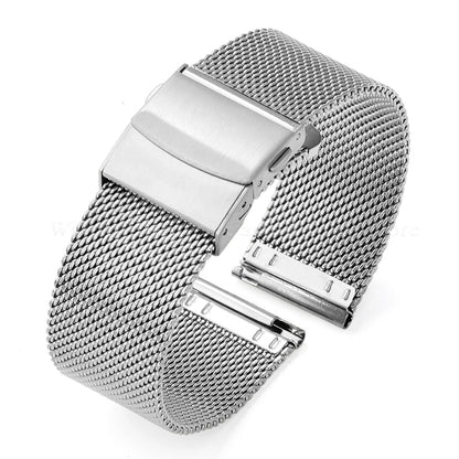 Samsung Galaxy Watch 7, 6, 5, 4 & FE Thin Milanese Mesh Band