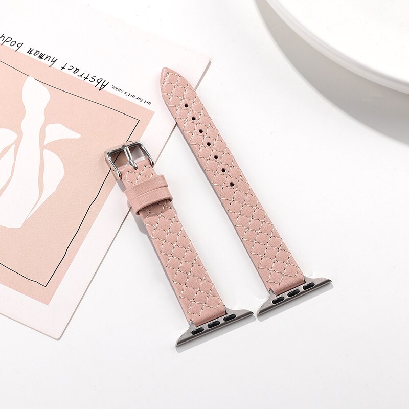 Apple Watch Leather Bracelet Series 11/10/9/8/7/6/5/4/ SE / Ultra 1/2/3