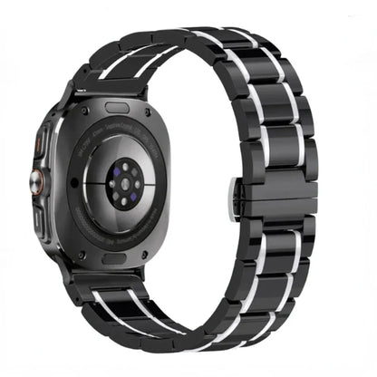 Samsung Galaxy Watch8, 9 & Ultra Ceramic Link Bracelet Band