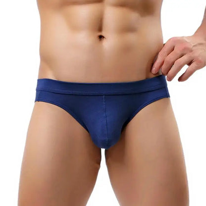 YUYANG Brand Underwear Men's Supersoft Modal Briefs Low Rise Sexy Comfortable Underpants Briefs for Man