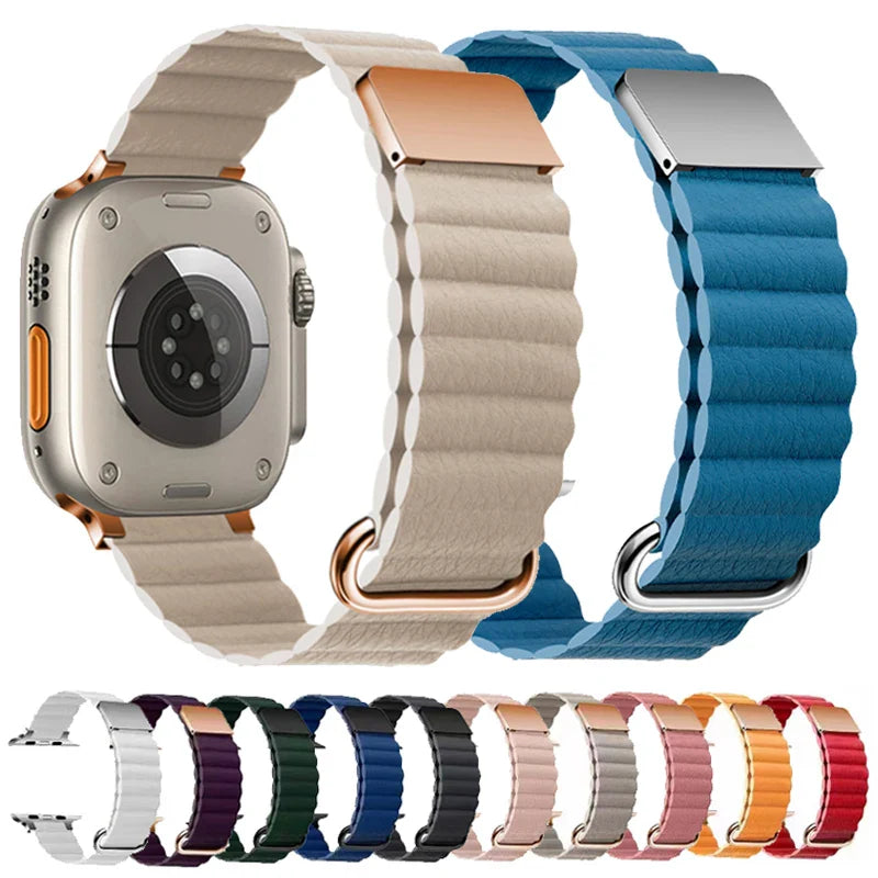 Apple Watch Leather Strap - Stylish, Comfortable, Durable