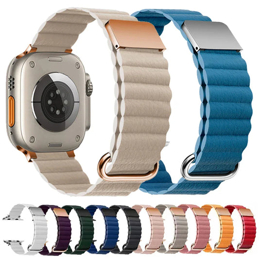 Apple Watch Leather Strap - Stylish, Comfortable, Durable