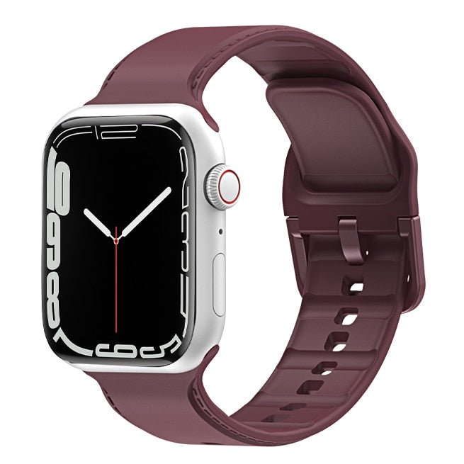 Silicone Apple Watch Band Series 11/10/9/8/7/6/5/4/ SE / Ultra 1/2/3