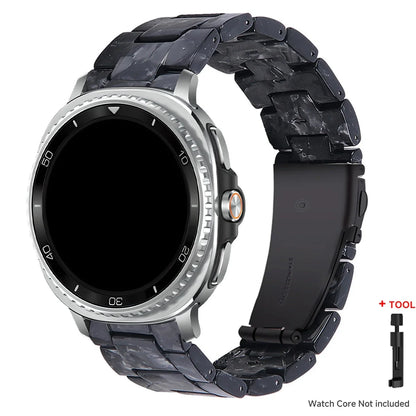 Samsung Galaxy Watch8, 9 & Ultra Resin Link Band, 40 Patterns