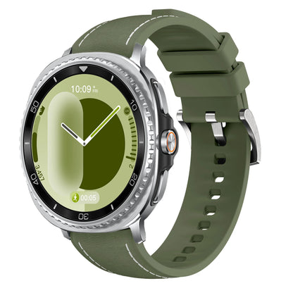 Samsung Galaxy Watch8, 8 Classic & 9 Leather & Silicone Hybrid Band