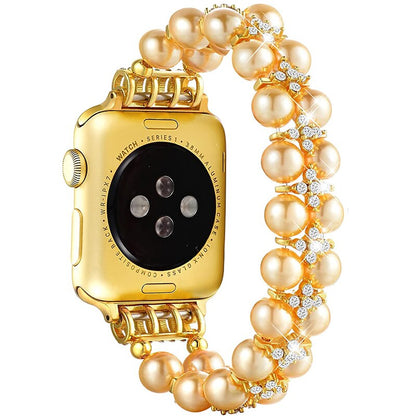 Pearl Strap for Apple Watch Band Series 11/10/9/8/7/6/5/4/ SE / Ultra 1/2/3