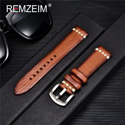 Samsung Galaxy Watch Leather Band - Premium Classic Style