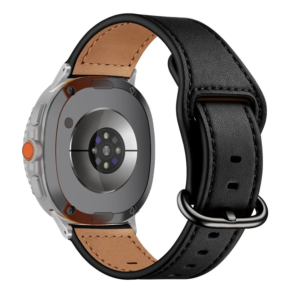 Samsung Galaxy Watch8, 8 Classic & 9 Genuine Leather Band