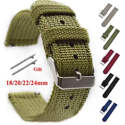 Suunto Race, Vertical & 9 Peak Woven Nylon Band with Buckle Options