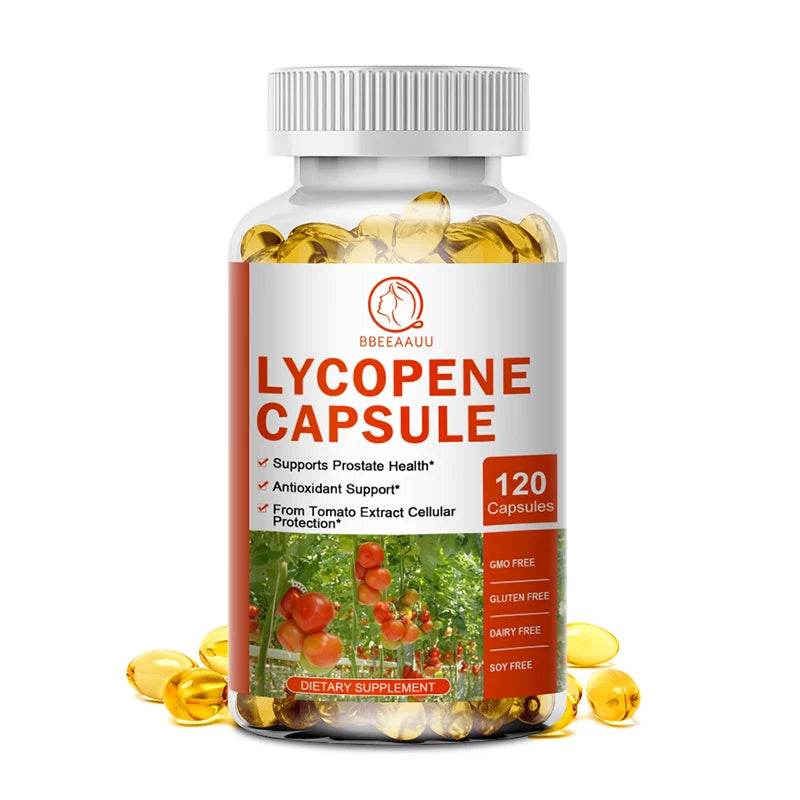 BEWORTHS Lycopene Capsules Support Prostate and Bladder Health, Alleviate Urinary Tract Pain, Male Reproductive Health Support