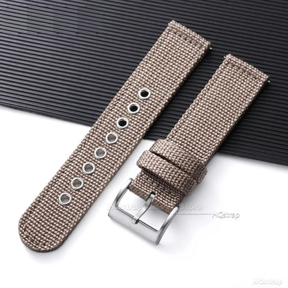 Samsung Galaxy Watch 7, 6, 5, 4 & FE Nylon Canvas Band