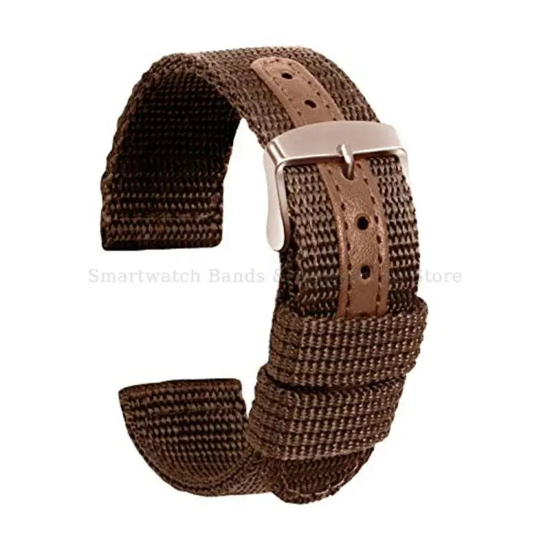 TicWatch Pro 5, Pro 3 & E3 Textured Nylon Band with Center Panel
