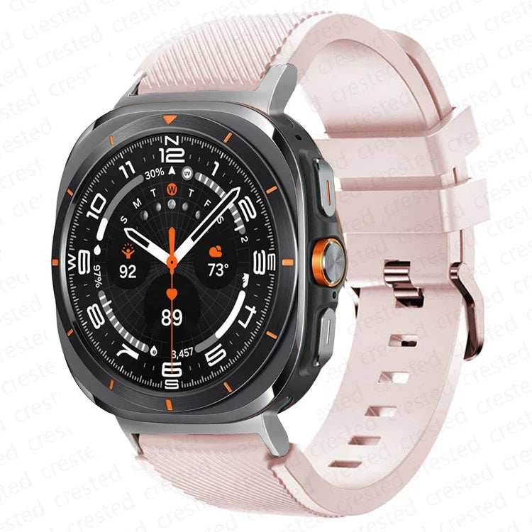 Samsung Galaxy Watch Ultra, 7, 6, 5 & FE Silicone Sport Band