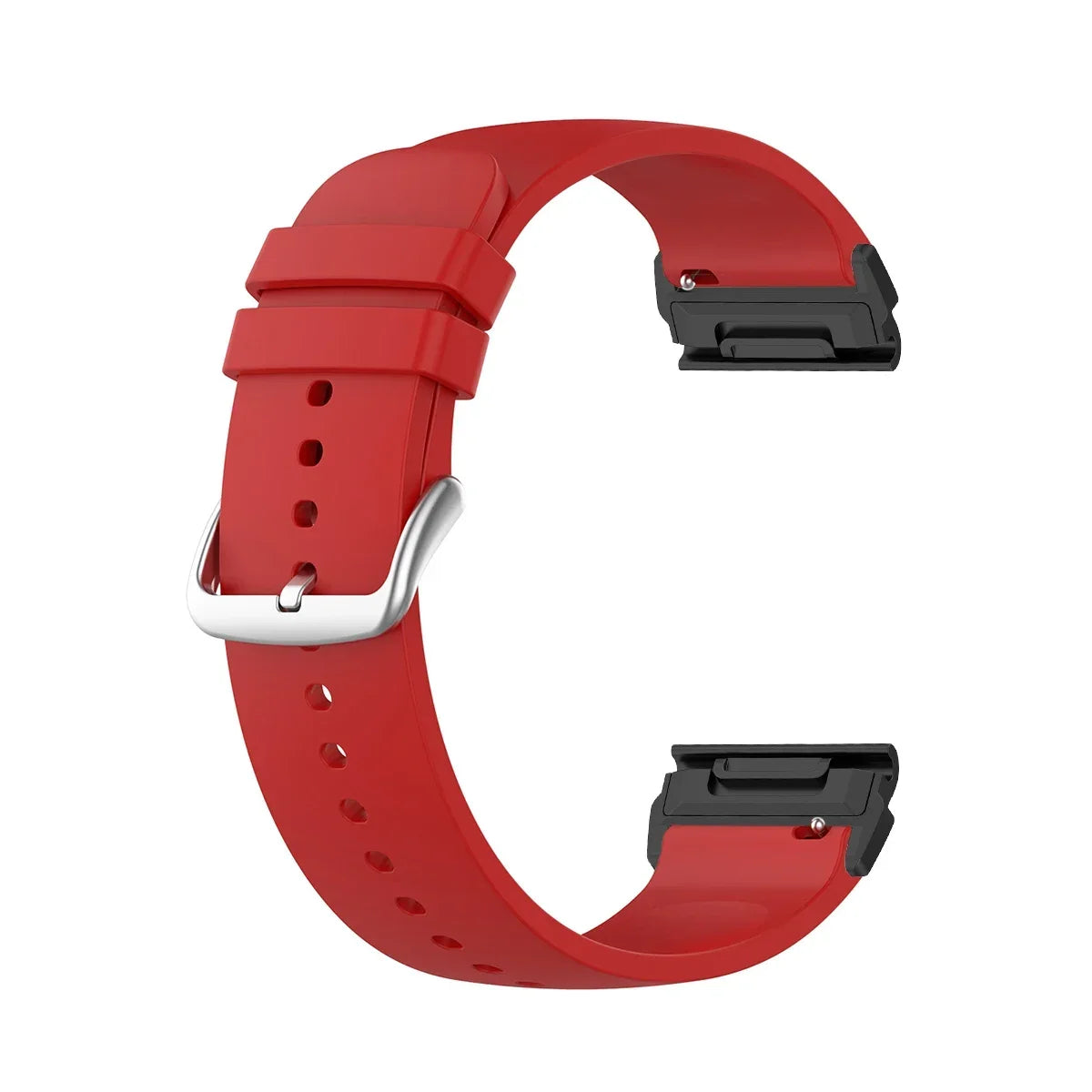 Garmin QuickFit 22/26mm Smooth Silicone Band with Buckle