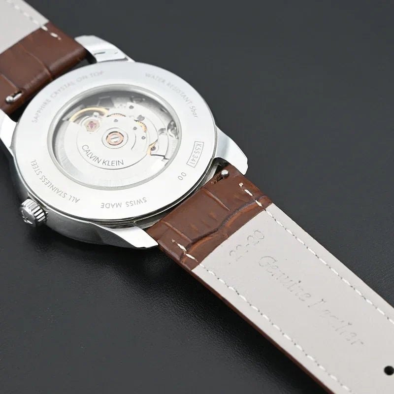 Samsung Galaxy Watch 7, 6, 5, 4 & FE Croc-Embossed Leather Band