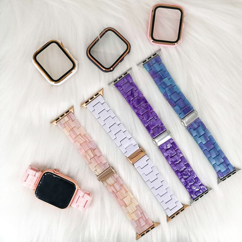 Resin Apple Watch Band/Bracelet Series 11/10/9/8/7/6/5/4/ SE / Ultra 1/2/3