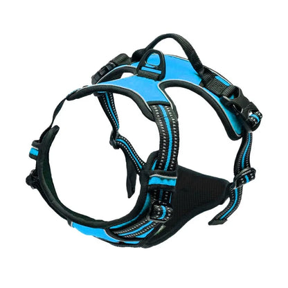 Reflective Fit: Adjustable Dog Harness for All Sizes