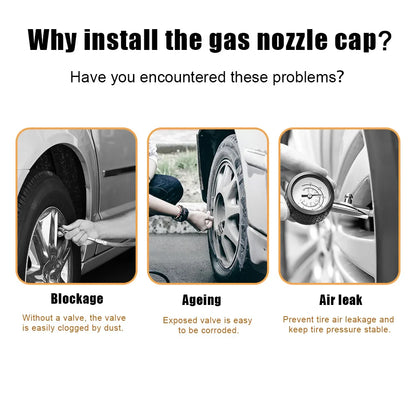 4PCS F*CK Valve Stem Caps