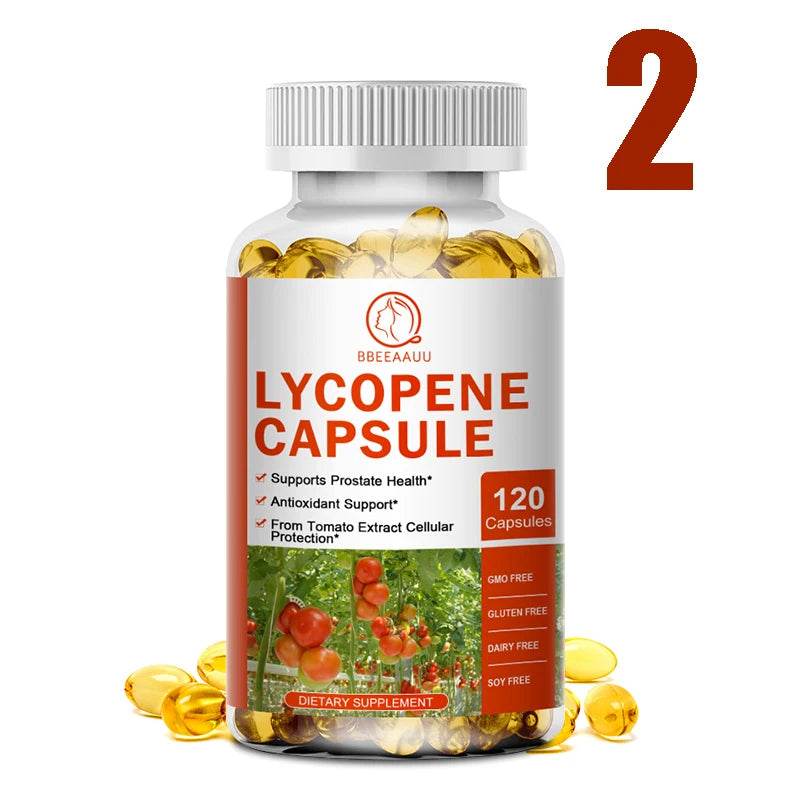 BEWORTHS Lycopene Capsules Support Prostate and Bladder Health, Alleviate Urinary Tract Pain, Male Reproductive Health Support
