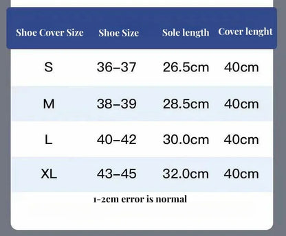 Motorcycle Shoe Cover Non-Slip For Rainy, Snowy Day