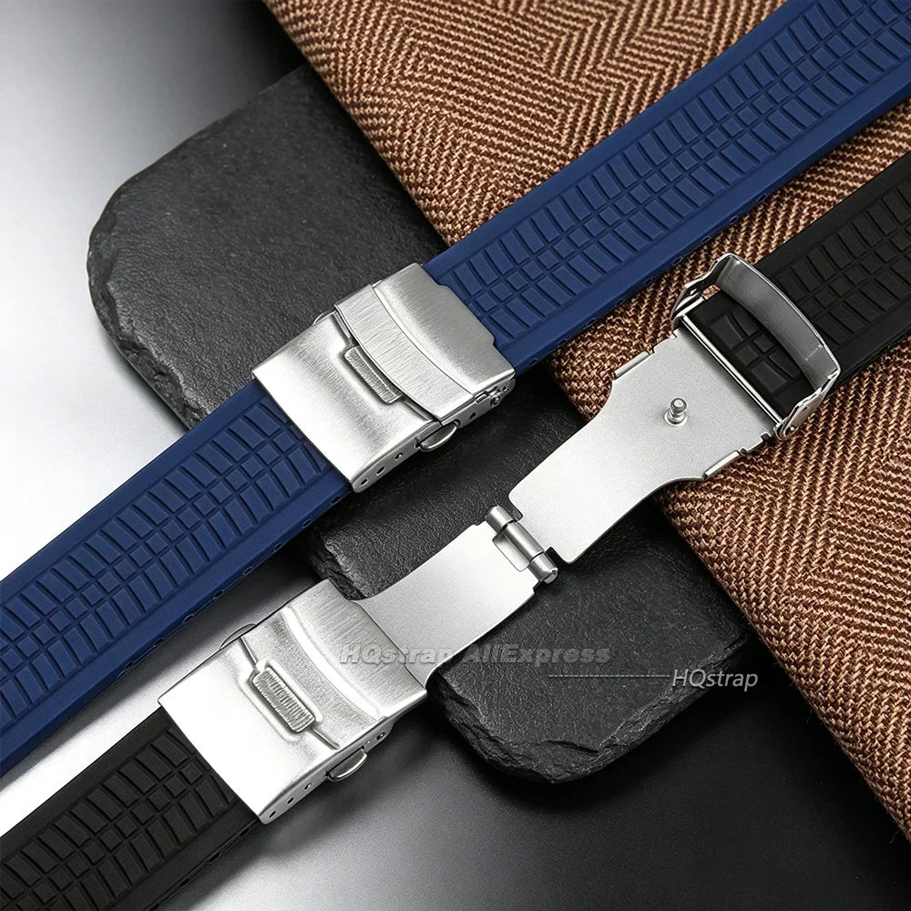 Samsung Galaxy Watch8, 8 Classic & 9 Silicone Deployant Clasp Band
