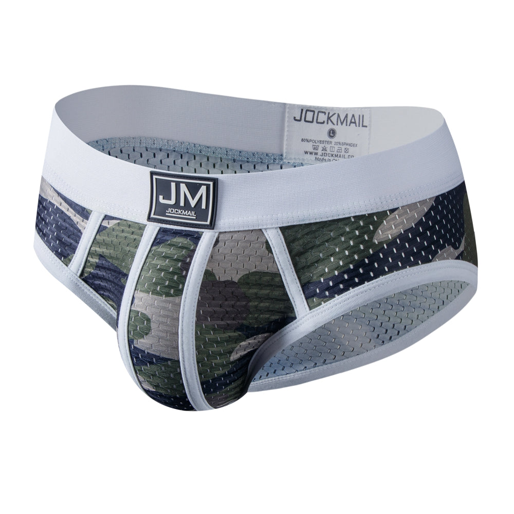 Jockmail Camo Mesh Brief